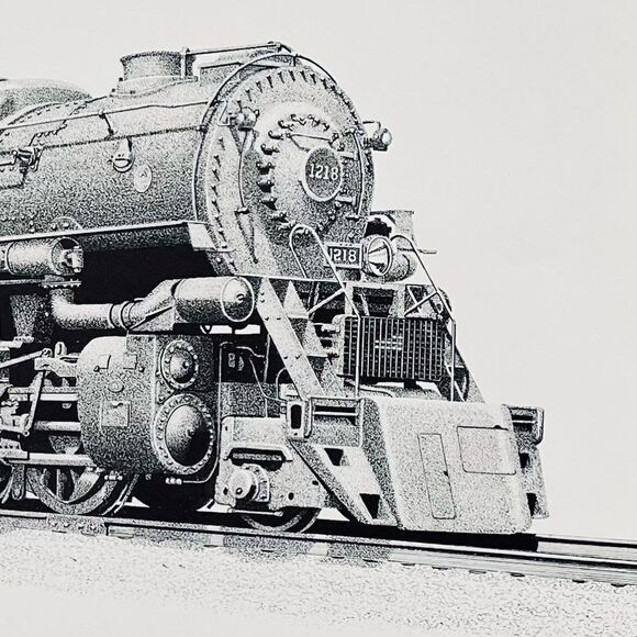 Norfolk And Western Railway 1218 Train Prints - Picture 4 of 6